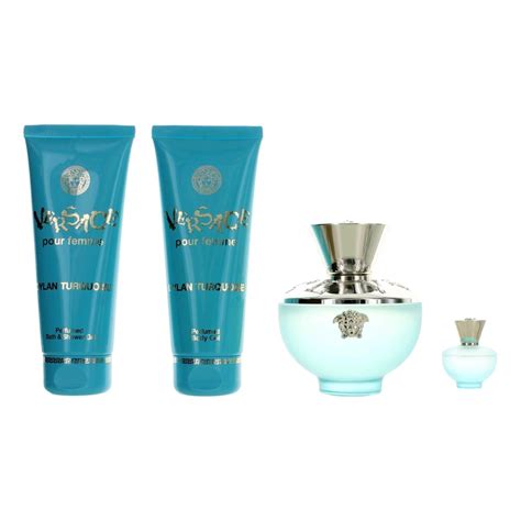 versace set|versace 4 piece gift set.